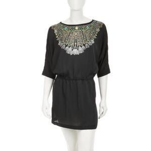 Michael Kors Necklace Printed Dress Size 10